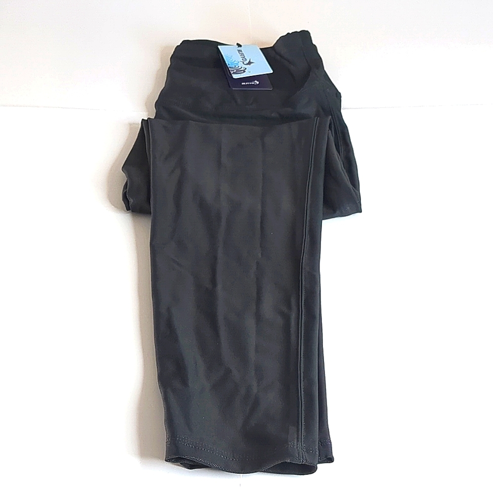 RUFIYO Faux Leather Leg Black X-Large